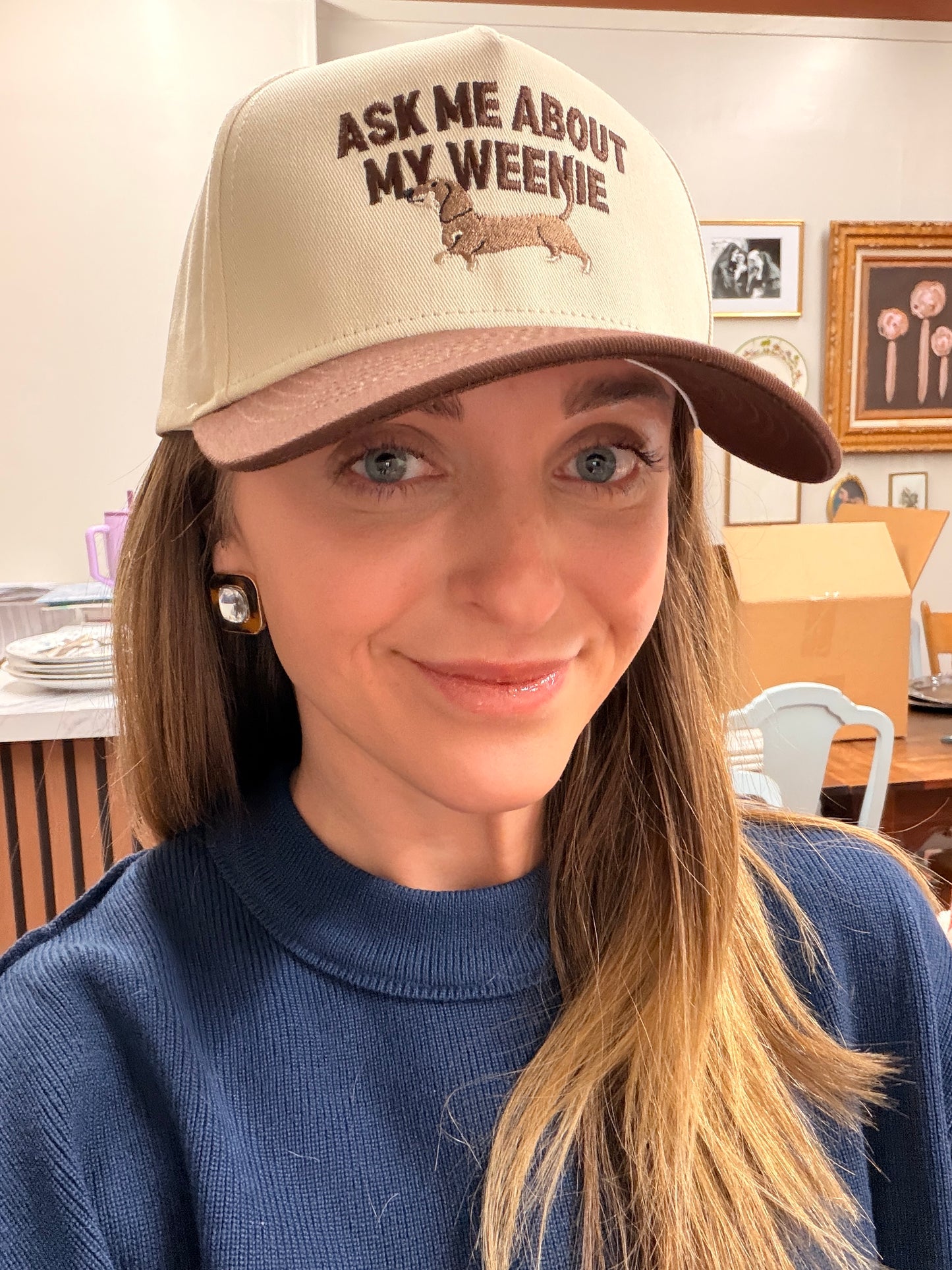 Ask Me About My Weenie Dog Hat